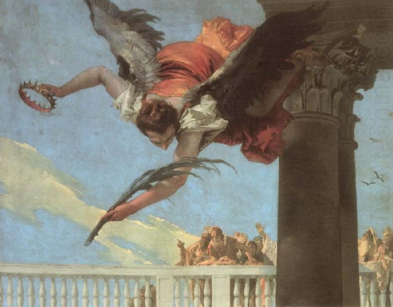 Detail of the martyrdom of Saint John of Bergamo, Giambattista Tiepolo